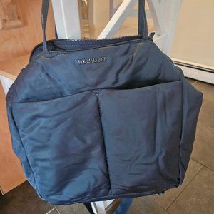 MZ Wallace Dark Teal Bowery Quatro Tote